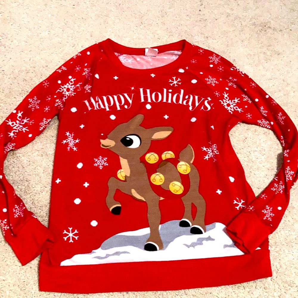 A Rudolph Christmas sweater